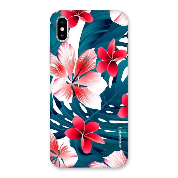 Flower design Back Case for iPhone X