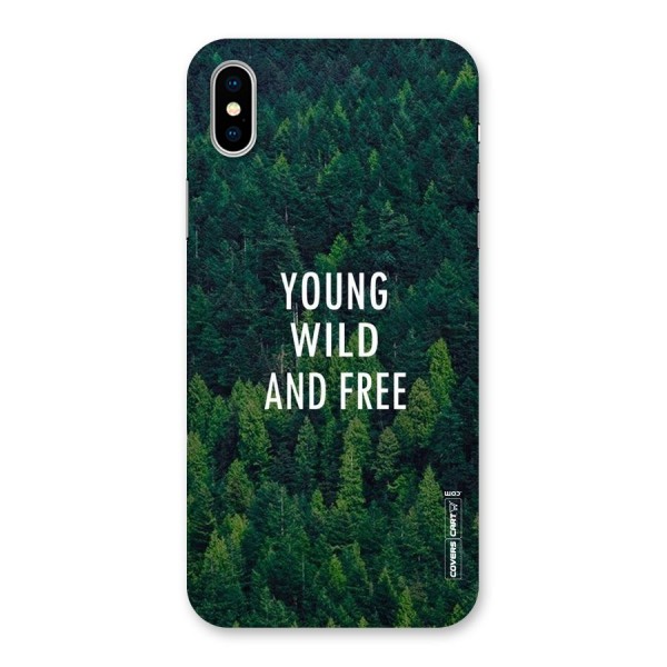 Forest Wanderlust Back Case for iPhone X