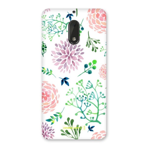 Fresh Floral Back Case for Nokia 6