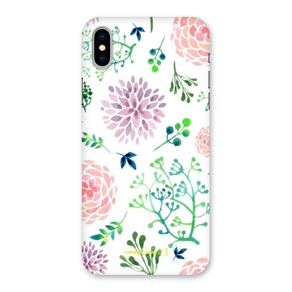 Fresh Floral Back Case for iPhone X