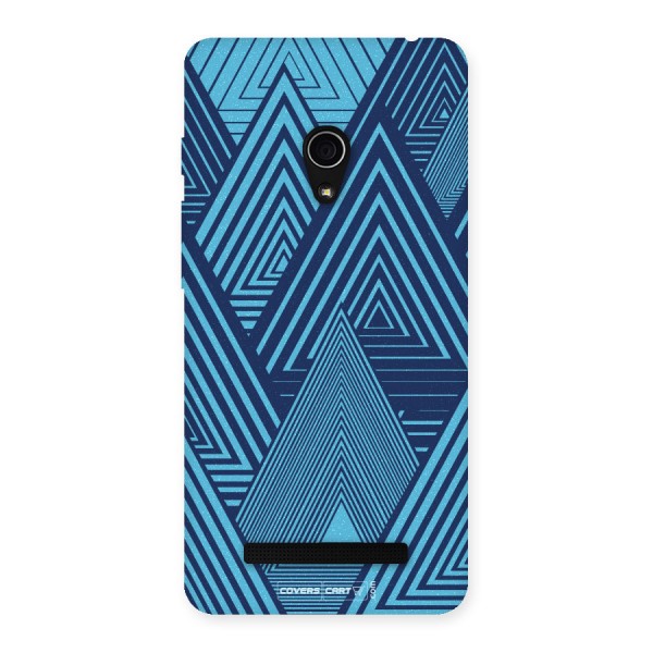 Geometric Blue Print Back Case for Zenfone 5
