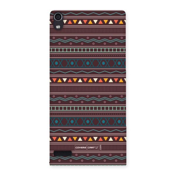 Classic Aztec Pattern Back Case for Ascend P6