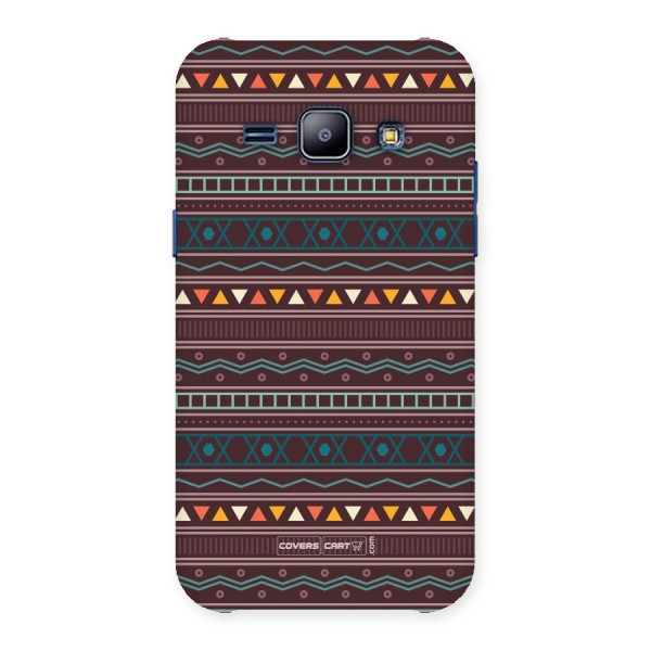 Classic Aztec Pattern Back Case for Galaxy J1
