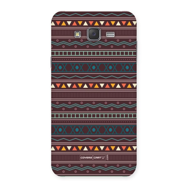 Classic Aztec Pattern Back Case for Galaxy J7