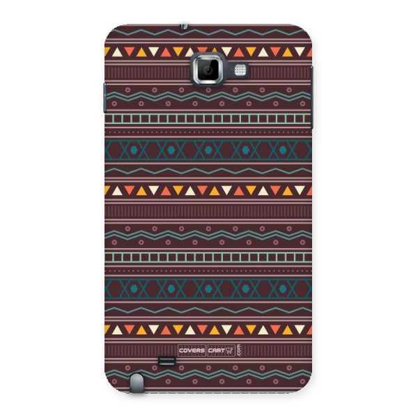 Classic Aztec Pattern Back Case for Galaxy Note