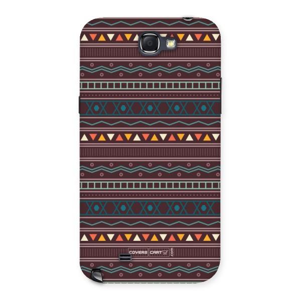 Classic Aztec Pattern Back Case for Galaxy Note 2