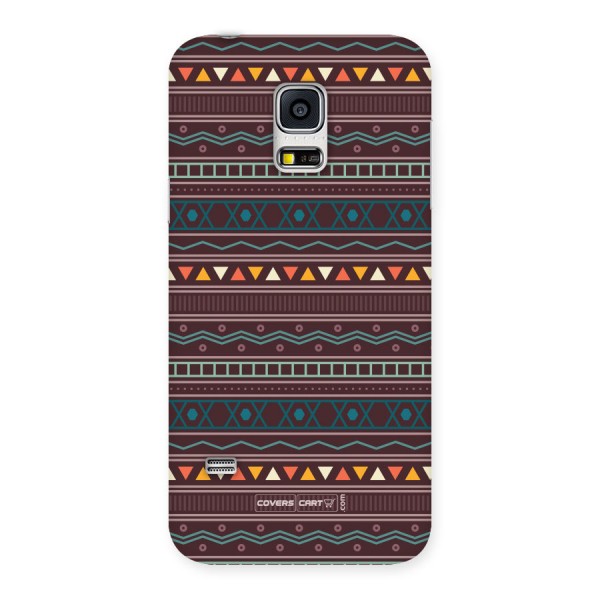 Classic Aztec Pattern Back Case for Galaxy S5 Mini