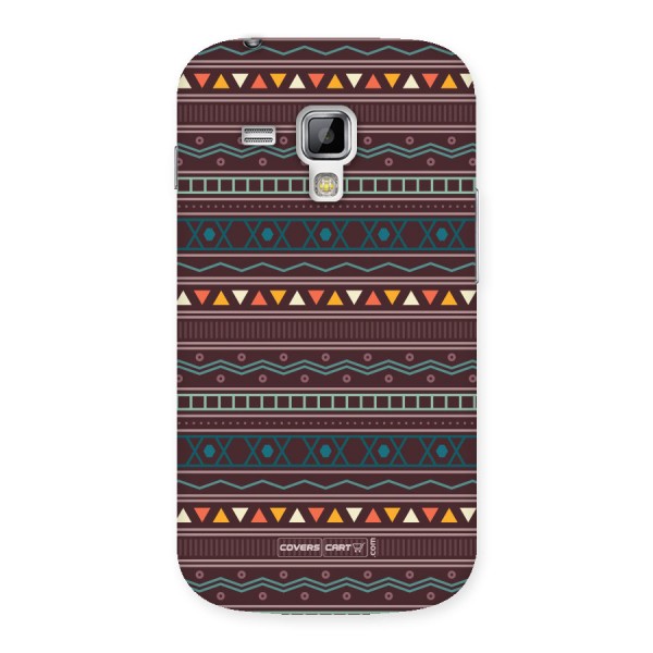 Classic Aztec Pattern Back Case for Galaxy S Duos