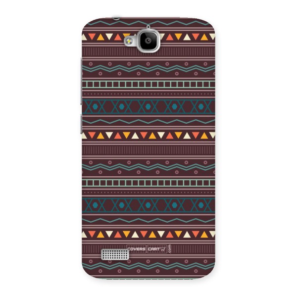 Classic Aztec Pattern Back Case for Honor Holly