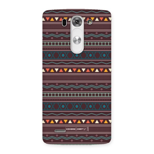 Classic Aztec Pattern Back Case for LG G3 Beat