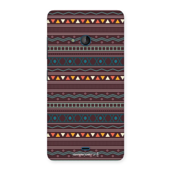 Classic Aztec Pattern Back Case for Lumia 540