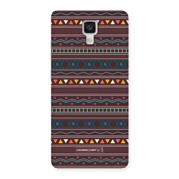 Classic Aztec Pattern Back Case for Mi4