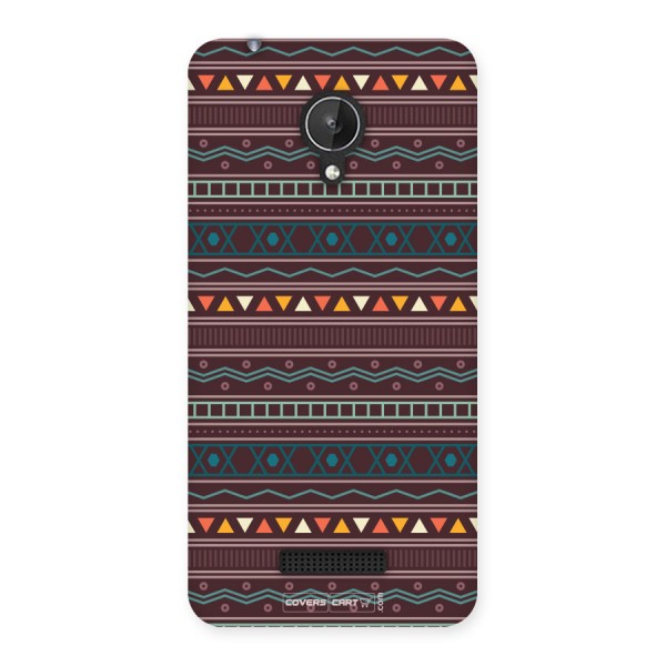 Classic Aztec Pattern Back Case for Micromax Canvas Spark Q380