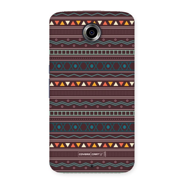 Classic Aztec Pattern Back Case for Nexus 6