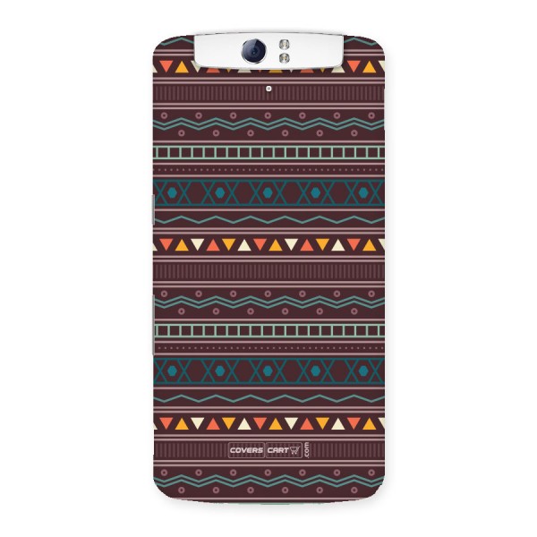 Classic Aztec Pattern Back Case for Oppo N1
