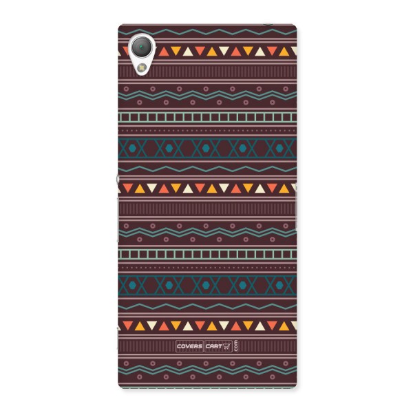Classic Aztec Pattern Back Case for Xperia Z3