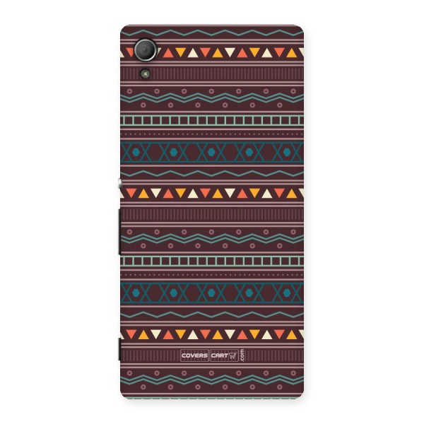 Classic Aztec Pattern Back Case for Xperia Z4