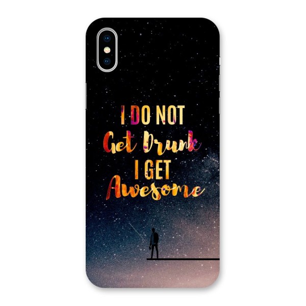 Get Awesome Back Case for iPhone X