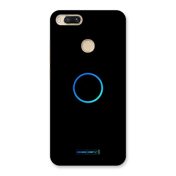 Beautiful Simple Circle Back Case for Mi A1