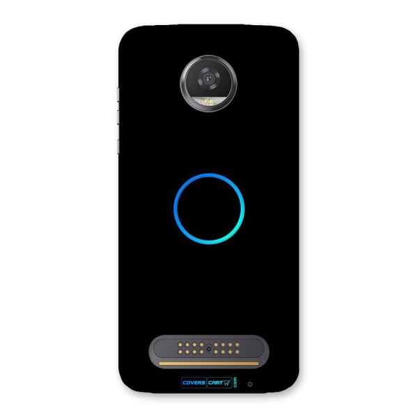 Beautiful Simple Circle Back Case for Moto Z2 Play