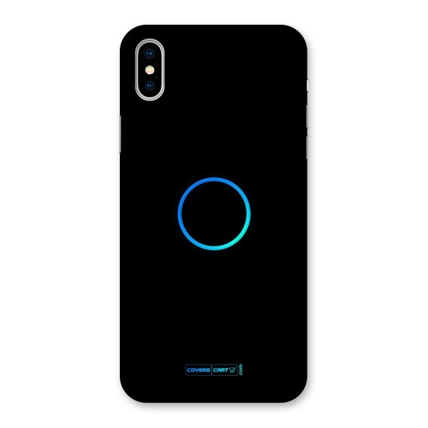 Beautiful Simple Circle Back Case for iPhone X