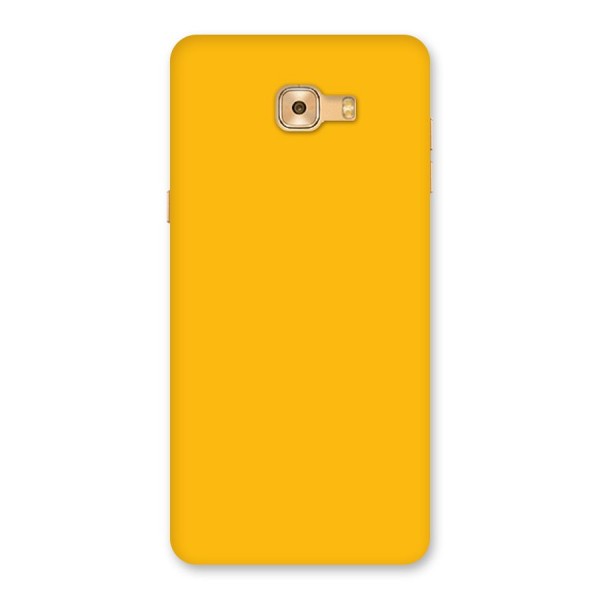 Gold Yellow Back Case for Galaxy C9 Pro