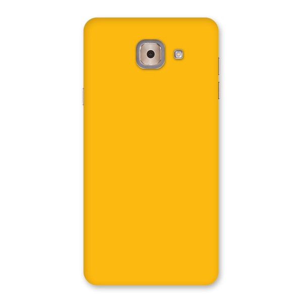 Gold Yellow Back Case for Galaxy J7 Max