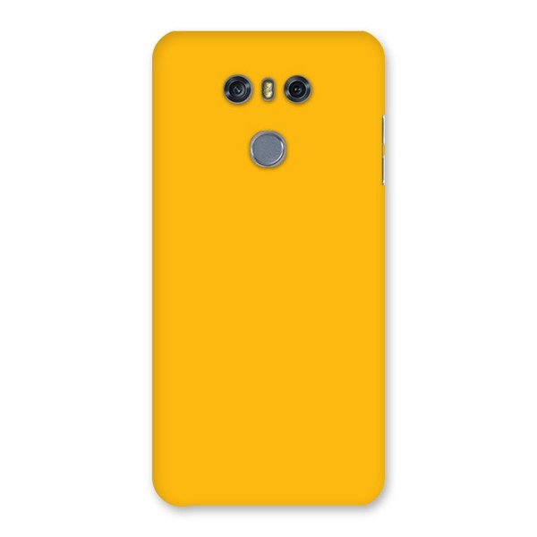 Gold Yellow Back Case for LG G6