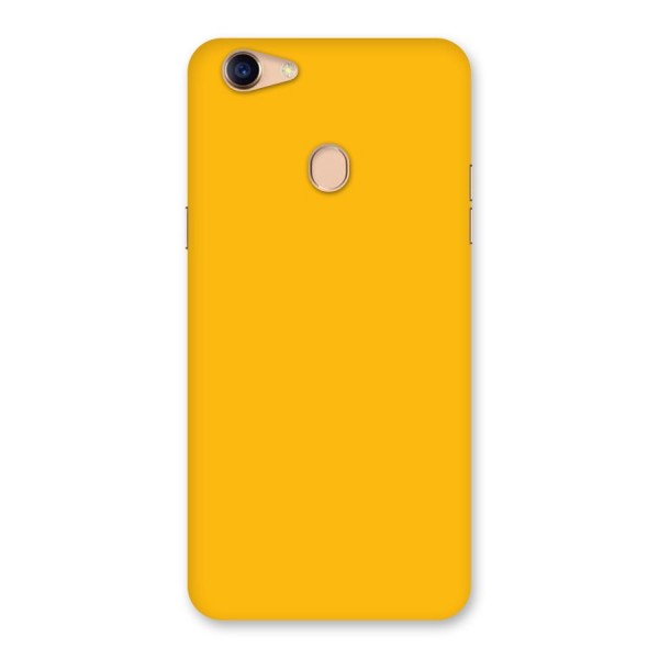 Gold Yellow Back Case for Oppo F5