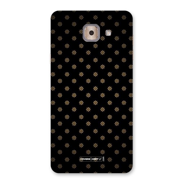 Golden Flowers Back Case for Galaxy J7 Max