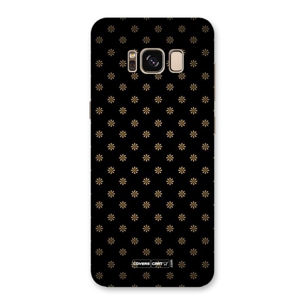 Golden Flowers Back Case for Galaxy S8