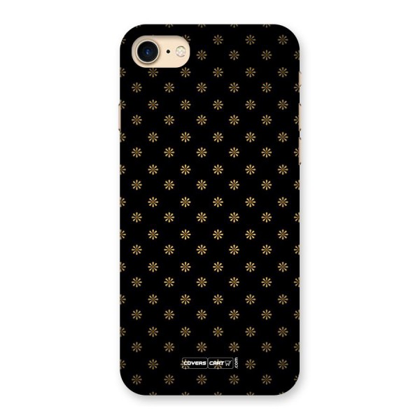 Golden Flowers Back Case for iPhone 7