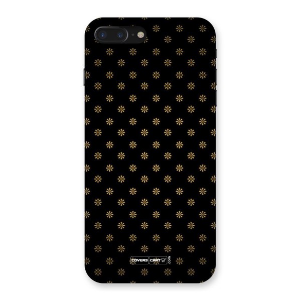 Golden Flowers Back Case for iPhone 7 Plus