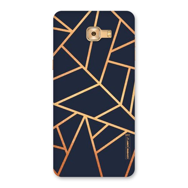 Golden Pattern Back Case for Galaxy C9 Pro