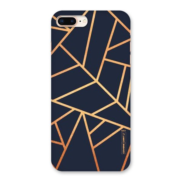 Golden Pattern Back Case for iPhone 8 Plus