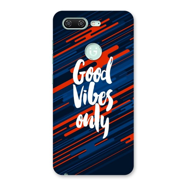 Good Vibes Only Back Case for Gionee S10