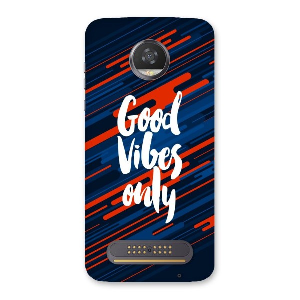 Good Vibes Only Back Case for Moto Z2 Play