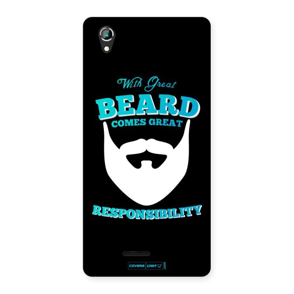 Great Beard Back Case for Lava Iris 800
