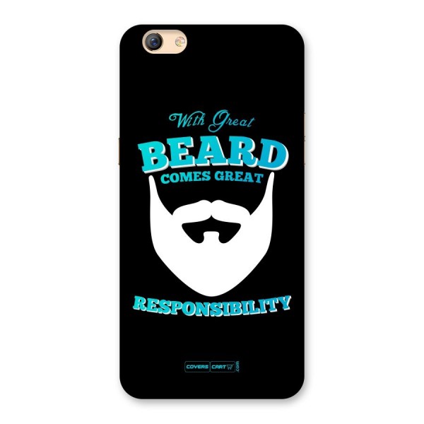 Great Beard Back Case for Oppo F3 Plus