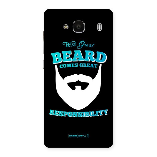 Great Beard Back Case for Redmi 2 Prime