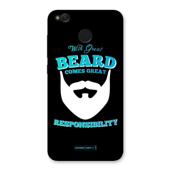 Great Beard Back Case for Redmi 4