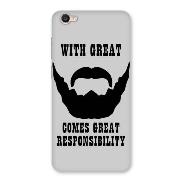 Great Beard Great Responsibility Back Case for Vivo Y55L