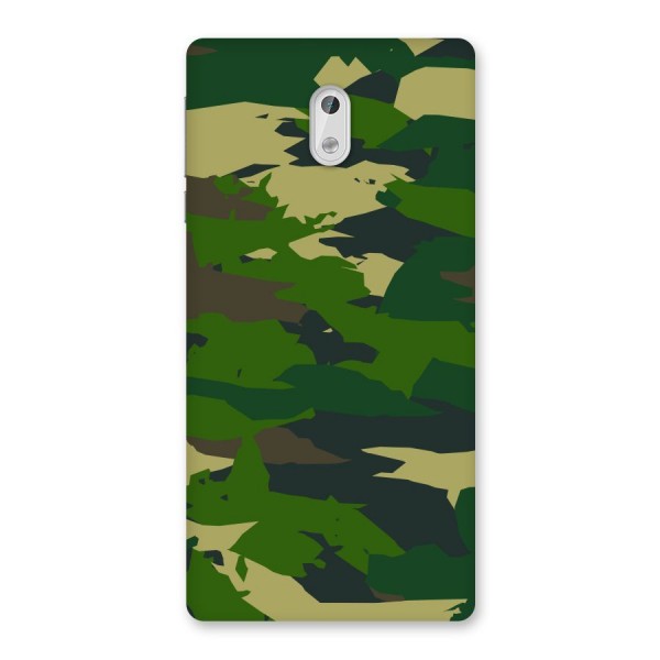 Green Camouflage Army Back Case for Nokia 3
