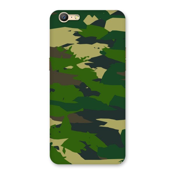 Green Camouflage Army Back Case for Oppo A57
