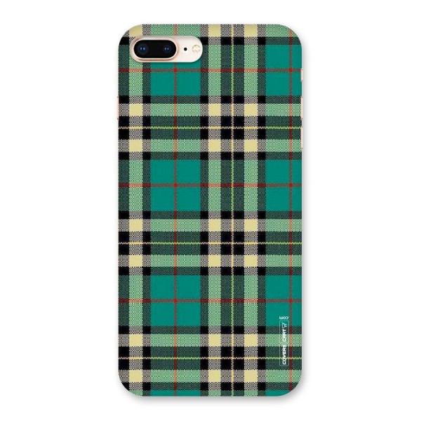 Green Check Back Case for iPhone 8 Plus
