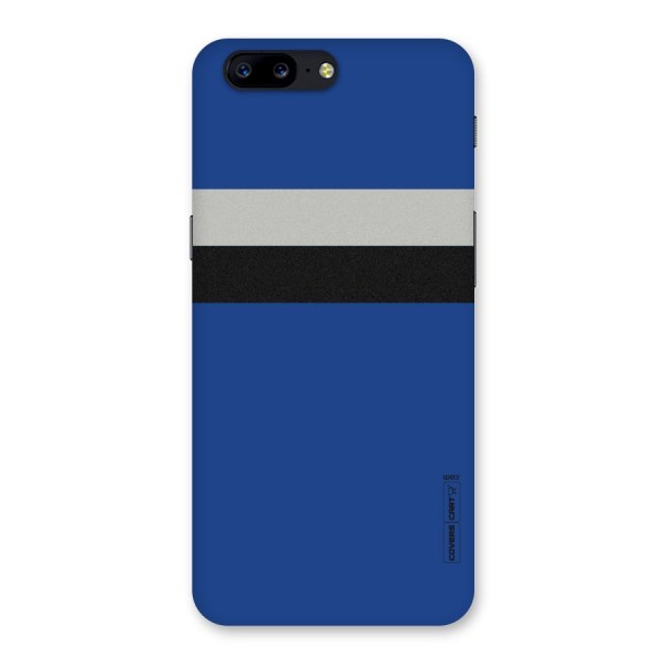 Grey Black Strips Back Case for OnePlus 5