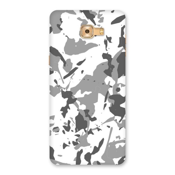 Grey Camouflage Army Back Case for Galaxy C9 Pro
