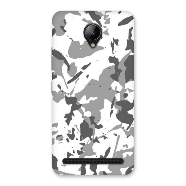 Grey Camouflage Army Back Case for Lenovo C2
