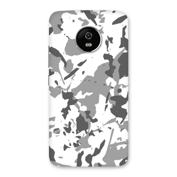 Grey Camouflage Army Back Case for Moto G5