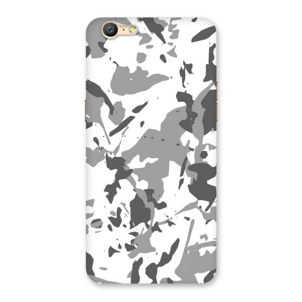 Grey Camouflage Army Back Case for Oppo A57